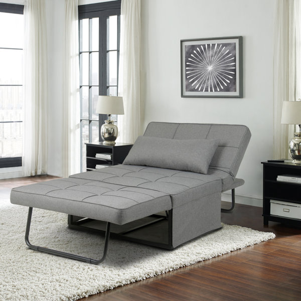 Latitude Run® Freyre 74.02'' Armless Sofa Bed Wayfair